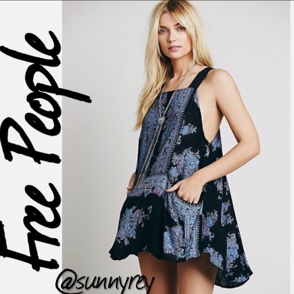 Free People Dresses & Skirts - Free People Paridise Songs Mini Dress EUC M
